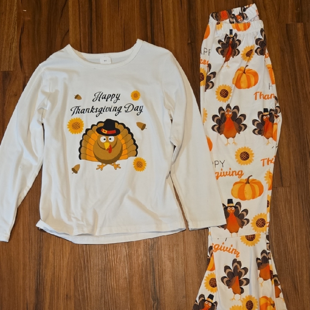 Thanksgiving Turkey Outfit 7Y
